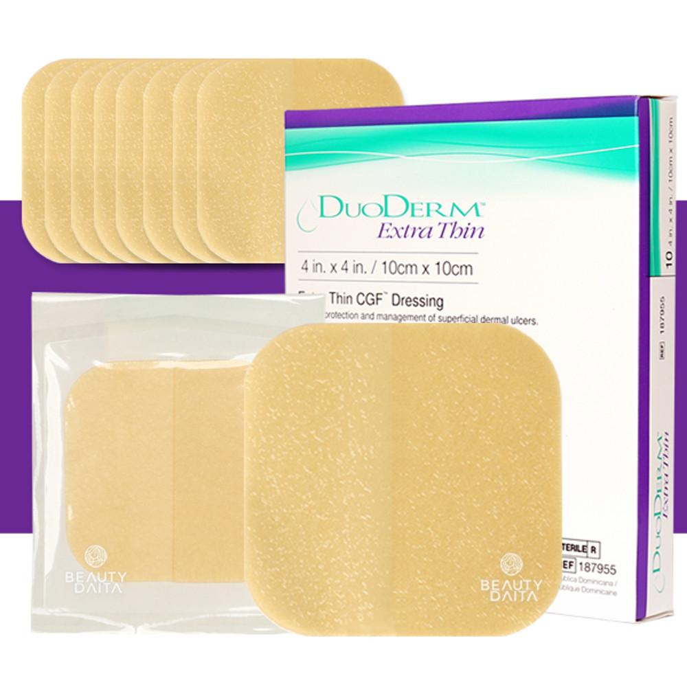 듀오덤 엑스트라씬 10매 재생테이프 피부 상처 습윤밴드 드레싱 화상 약국병원용 여드름패치