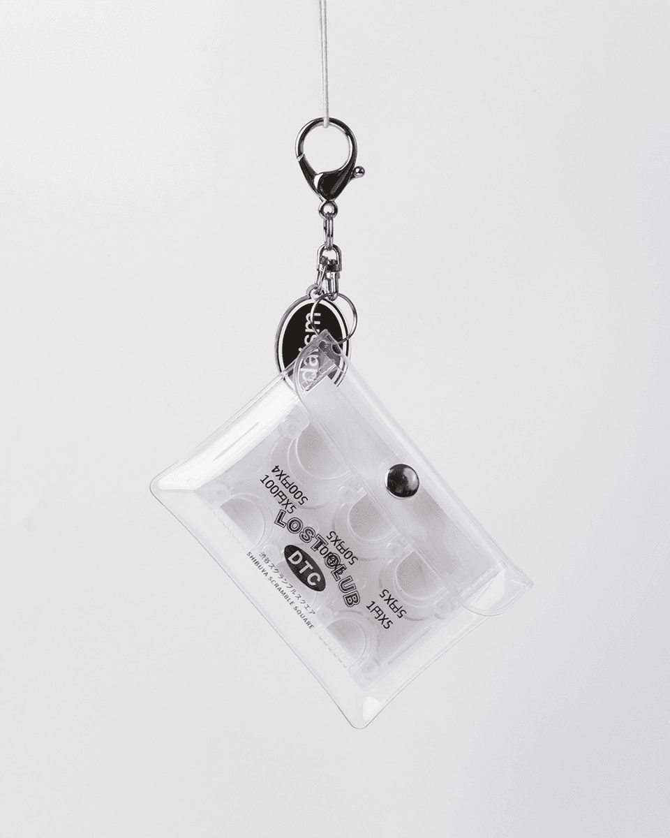 LOST CLUB : daism (PVC 엔화 파우치)