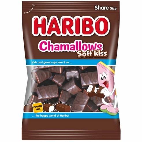Haribo Chamallows Soft Kiss 하리보 샤멜로스 소프트 키스 200g 6팩, 200g, 1개 - 다크 초콜릿 | 쿠팡