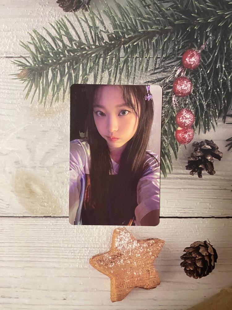 뉴진스 겟업 버니 비치백버전 해린 포카 New Jeans GET UP Bunny Beach Bag ver 앨포 포토카드