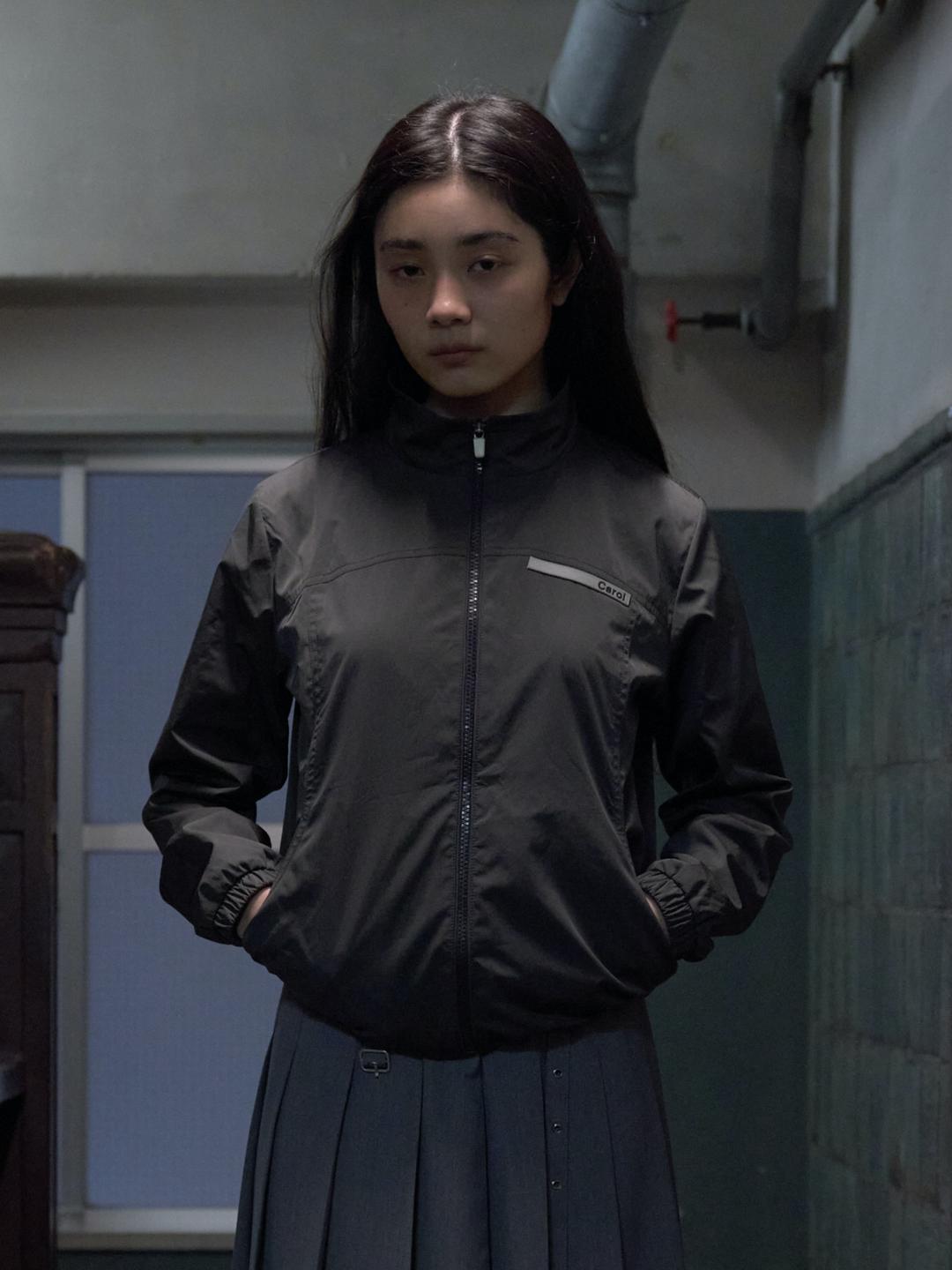 NYLON TRACK JACKET