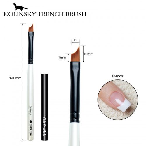 뷰젤 아티스트 콜린스키 젤네일 브러시 프렌치