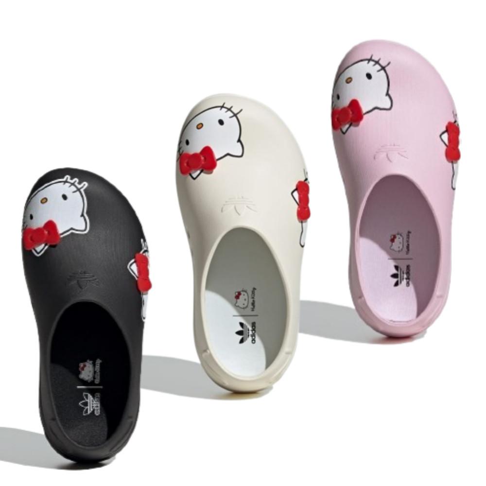 헬로키티 아디다스 오리지널 아디폼 스탠스미 플랫폼 굽높은 뮬 슬리퍼 힐 IH0280