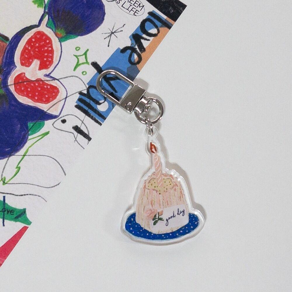 비아01 x그림이즈라이프 케이크 키링