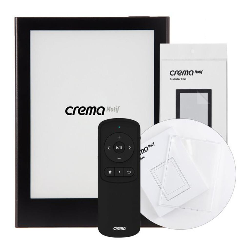 크레마 모티프 블랙 + 젤리 케이스 + 보호필름 + 리모컨 2세대(블랙)