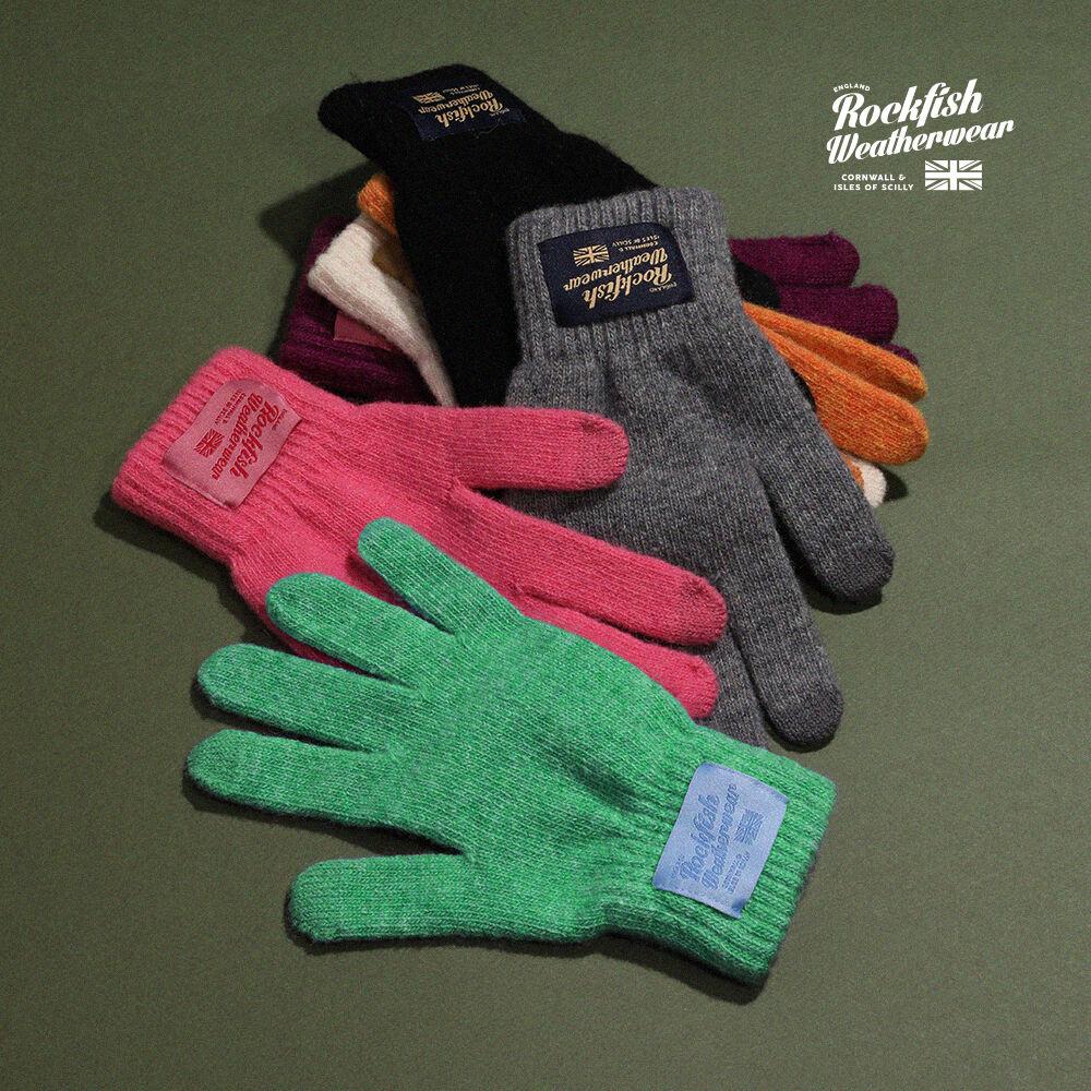 FLUFFY SHORT GLOVES - 8color
