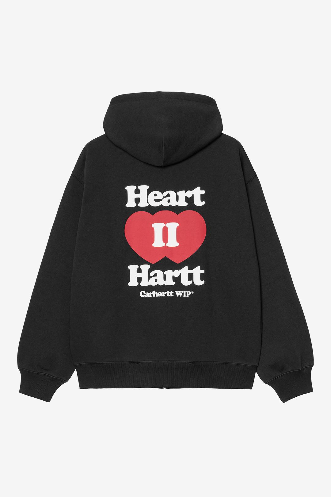HOODED HEART II HARTT SWEAT JACKET