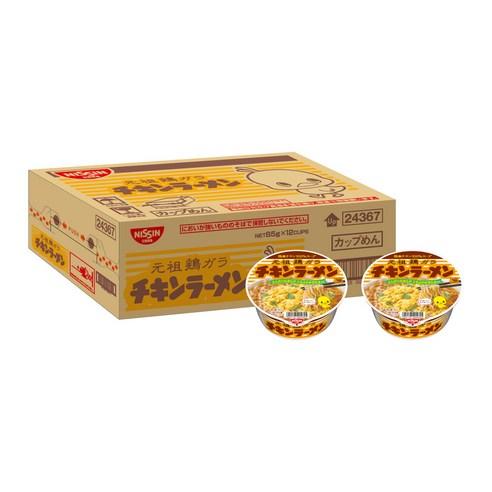 닛신 치킨라멘 85g, 12개 - 컵라면 | 쿠팡