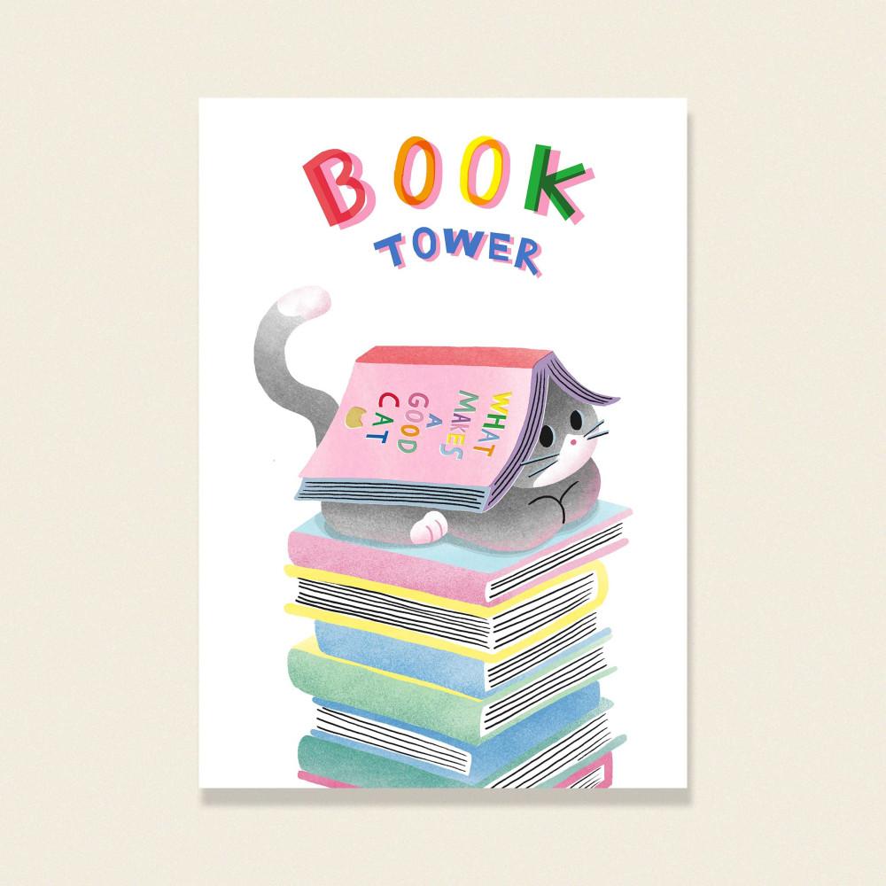 [러브즈오딧시] A3 북타워 포스터