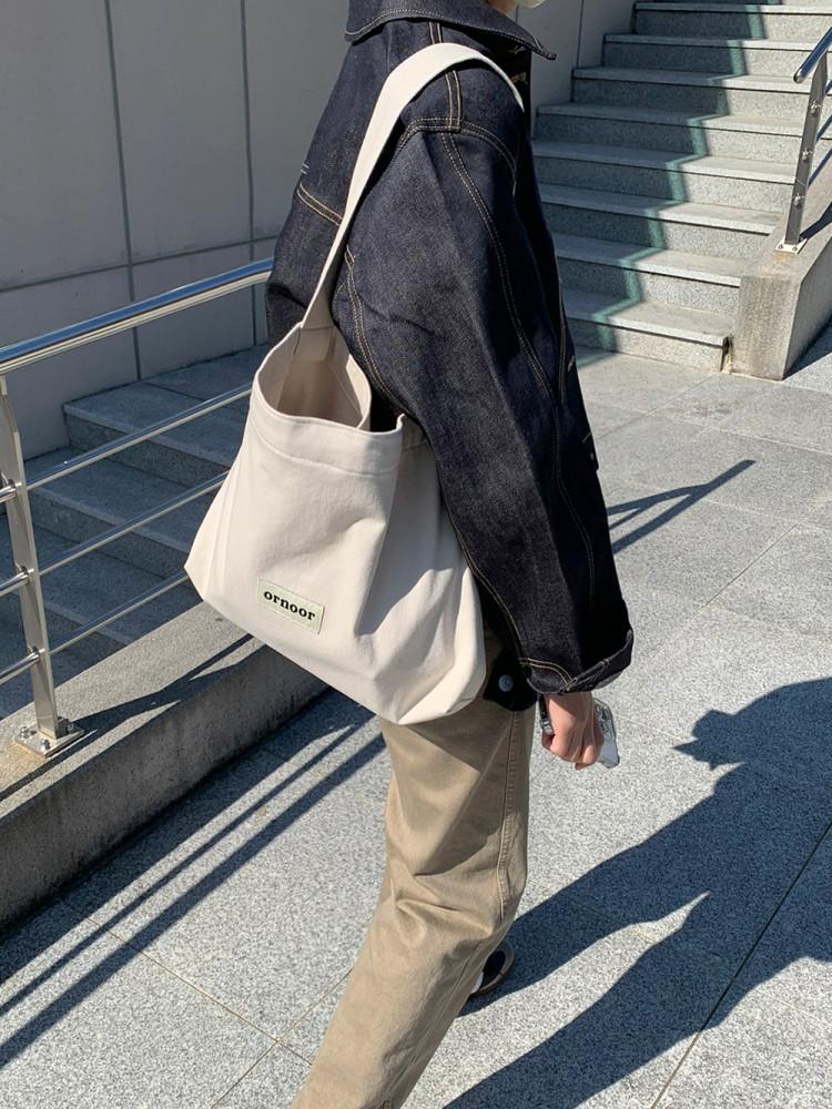 [ornoor] 오르누르 에크루 아이보리 에코백