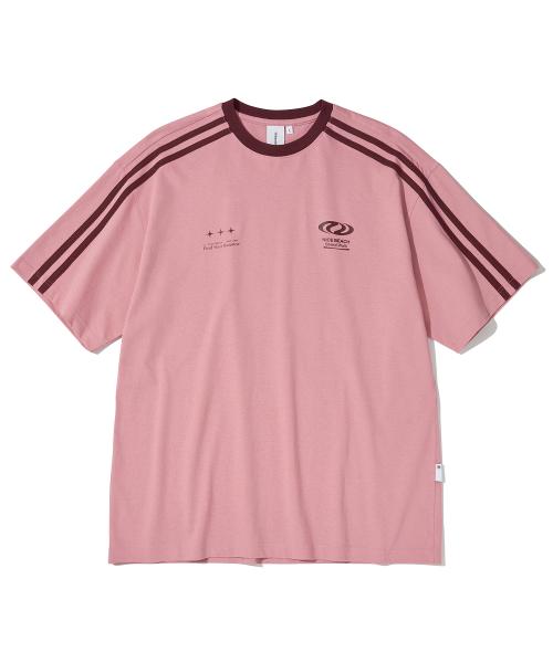 풋볼 져지 티셔츠_핑크