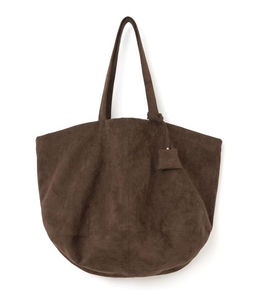 [MA X 데릭] 케르 스웨이드 토트백 [딥 브라운]
