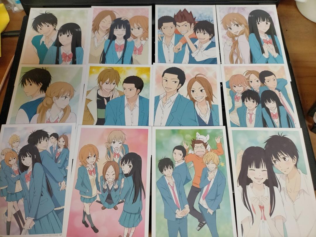 即決 送料無料 君に届け 非売品 ポストカード12枚セット DVD特典 椎名軽穂 イラストカード