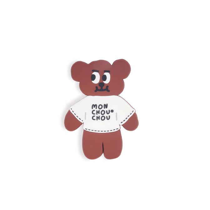 몽슈슈 애견 그립톡 덤 베어 팝