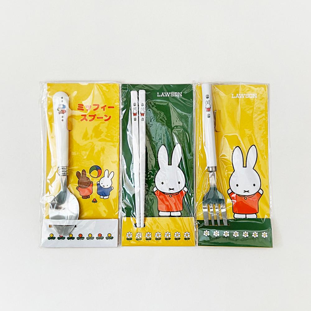 미피 포크 젓가락 숟가락 캐릭터 커트러리 miffy 귀여운 주방용품 홈카페