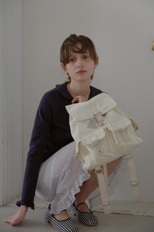 LETERIE POCKET BACKPACK_IVORY