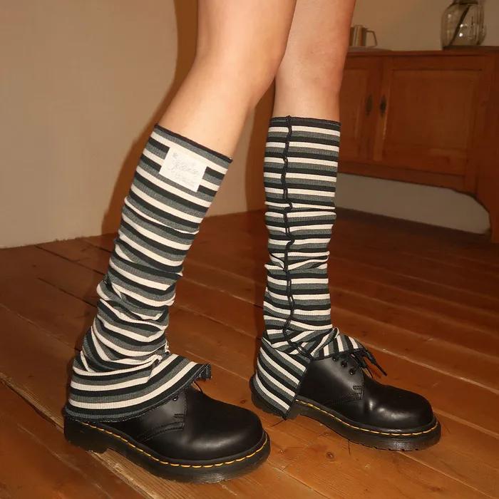 [무료 선물포장][2차 재입고] Candycane Leg Warmer (3 Color)