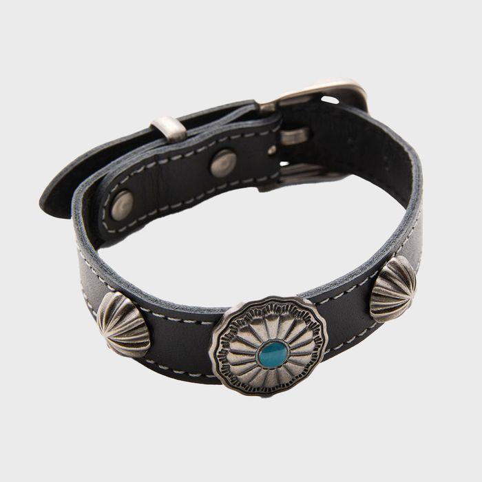 Concho Wrist Belt Black