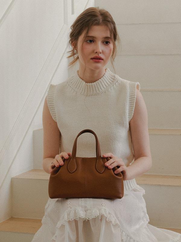 보네르 토트백 Bonheur Tote Bag_Brown