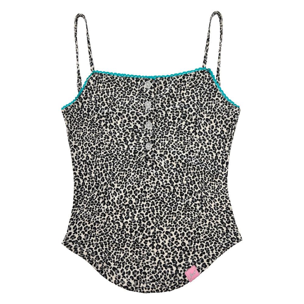 PNF Riri Leopard Lace Top