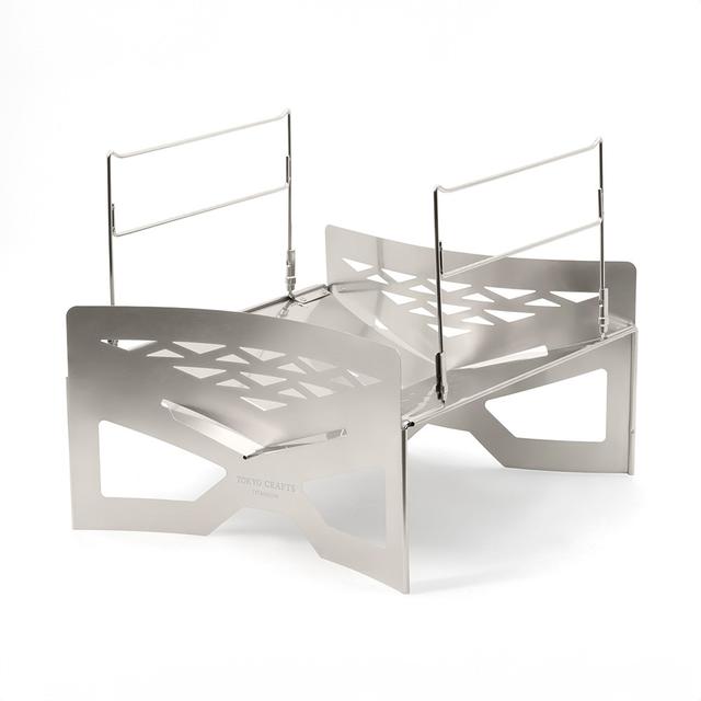 공식 도쿄크래프트 맥라이트 티타늄 화로대 티타늄제 경량 컴팩트 TOKYO CRAFTS 《MAKULITE titanium》