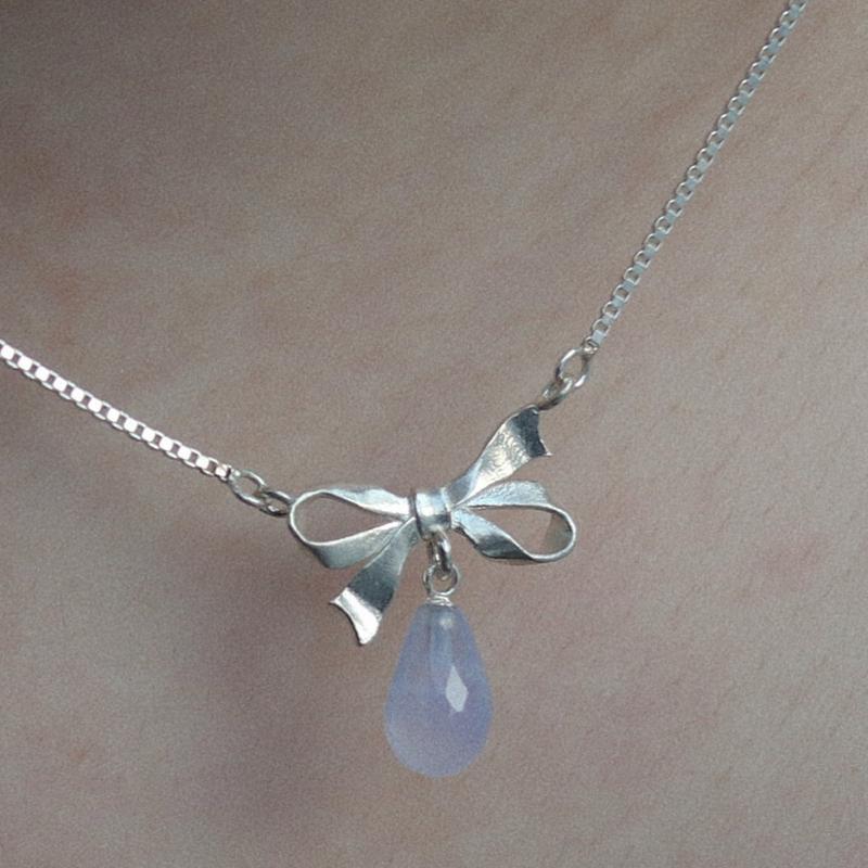 Ribbon 01. Necklace 리본 목걸이