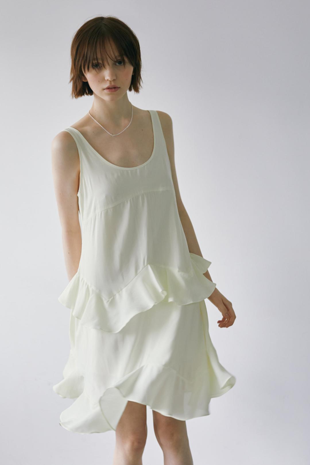 Lina dress _ lemon cream