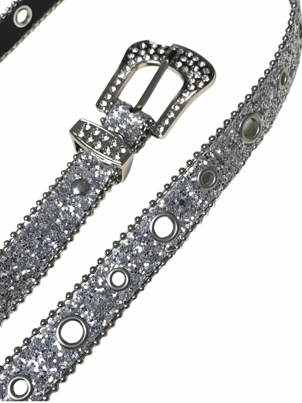 y2k 키라키라 키치 큐빅 벨트