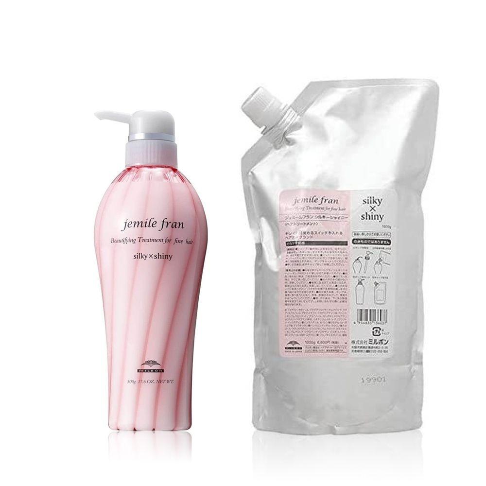 밀본 제밀프란 트리트먼트 실키x샤이니