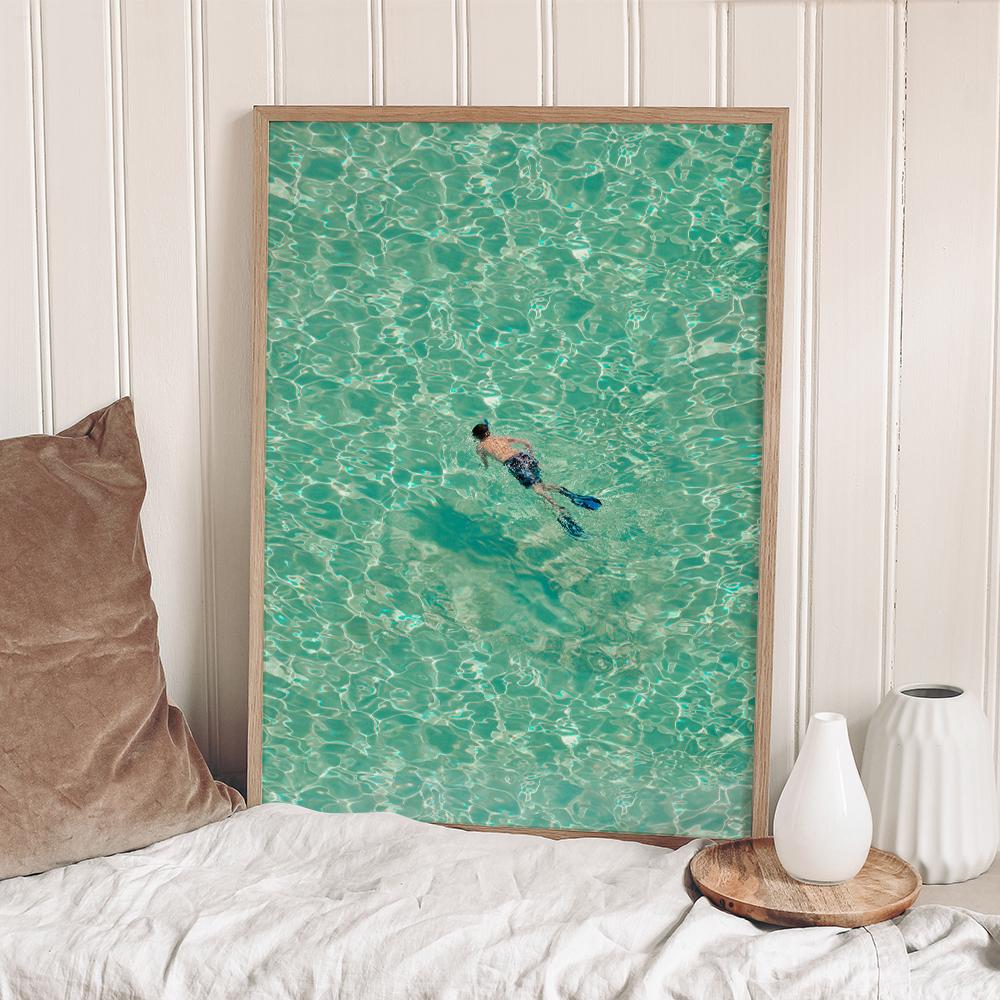 pureness, 여름 풍경 바다 감성 인테리어 포스터 액자 6호 36종