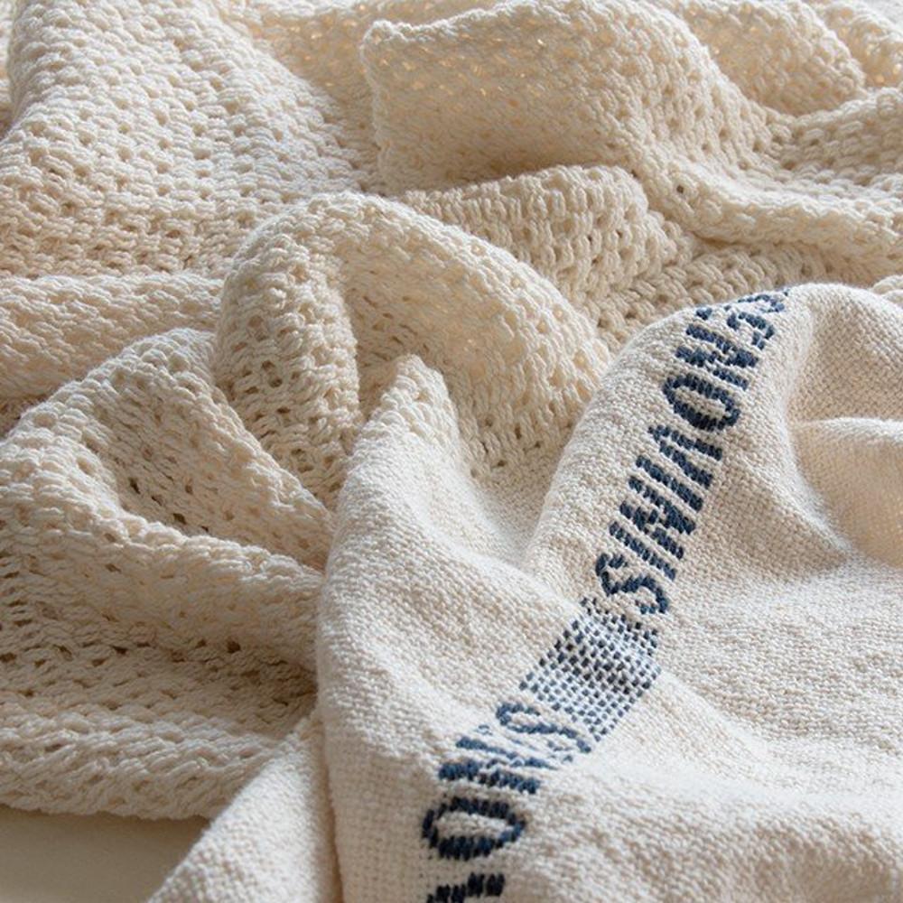 포그린넨 리투아니아 린넨 블랭킷 담요 Senovinis