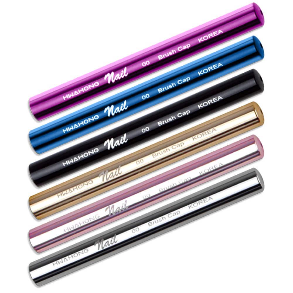 화홍 네일 브러쉬 캡 6종