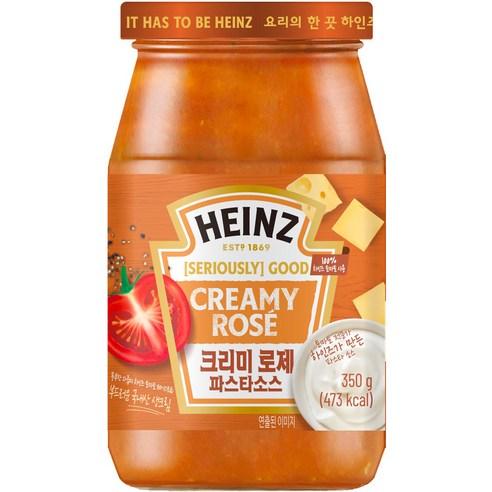 하인즈 크리미 로제 파스타 소스 - 로제소스 | 쿠팡