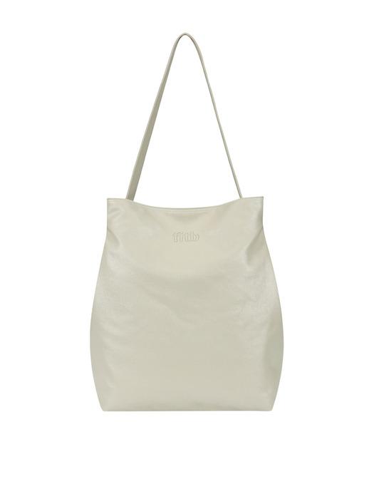 Flow Bucket Shoulder Bag (beige)