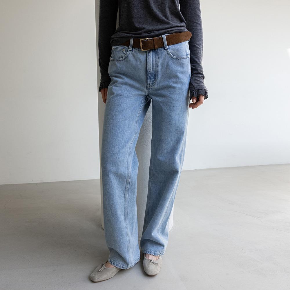 나이보더 빈티지 워싱 데님 팬츠 (5color)