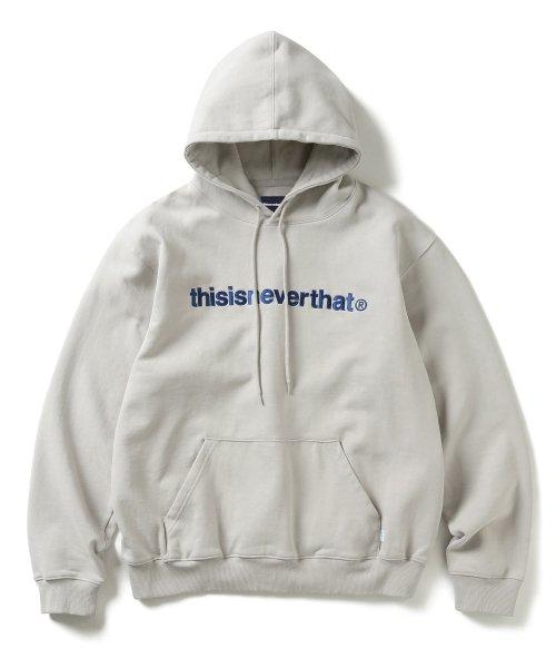 (FW21) T-Logo Hoodie - Stone