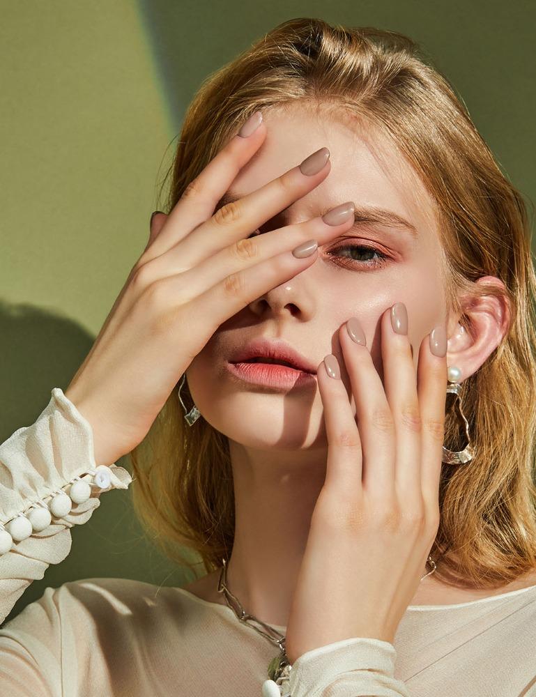 N 모브핑크 네일