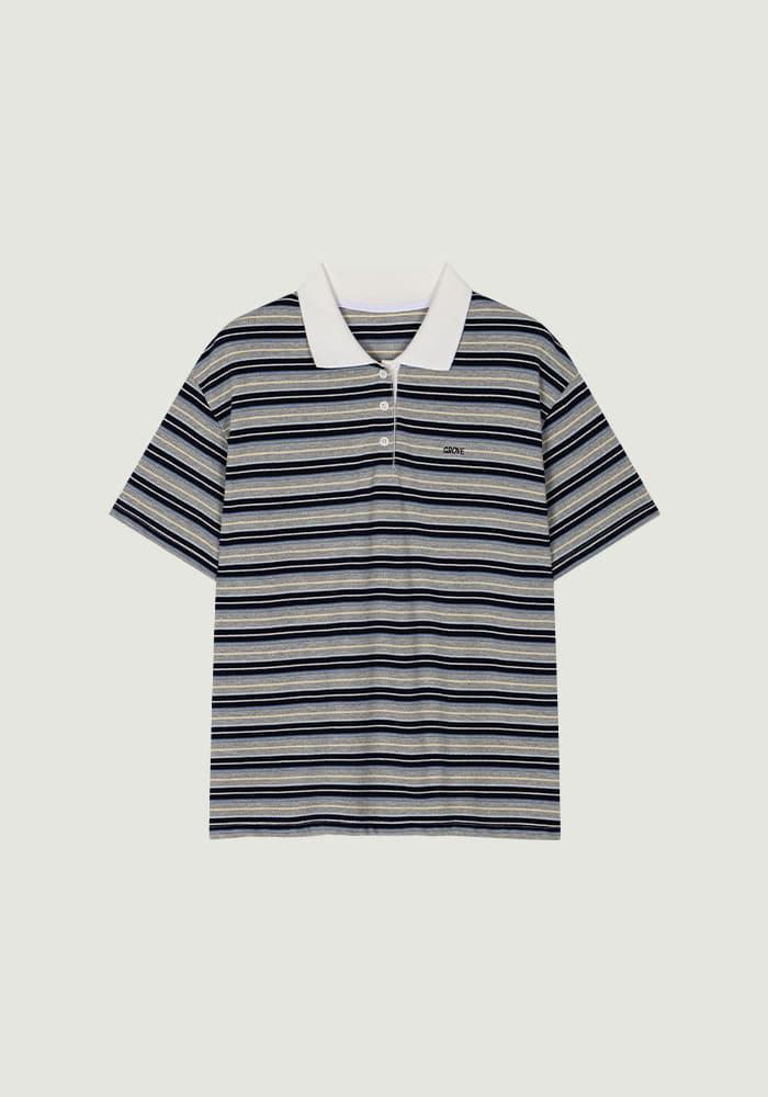 TIA STRIPE PIQUE SHIRT
