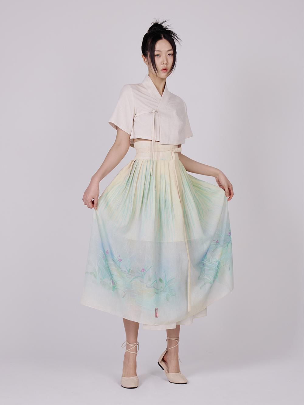 hanbok skirt - dano