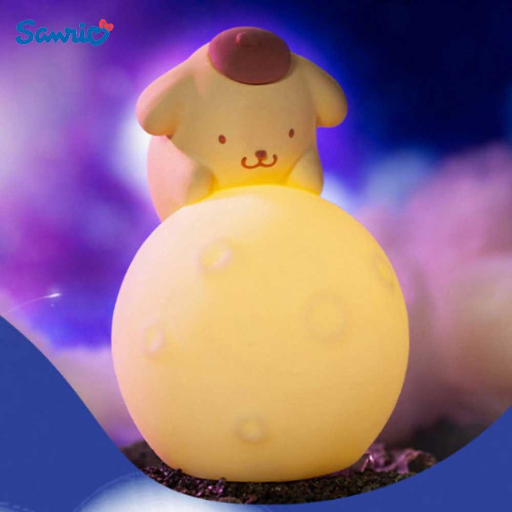 산리오 무드등 폼폼푸린 무드등 달 실리콘 캐릭터 수면등 침실 아이방