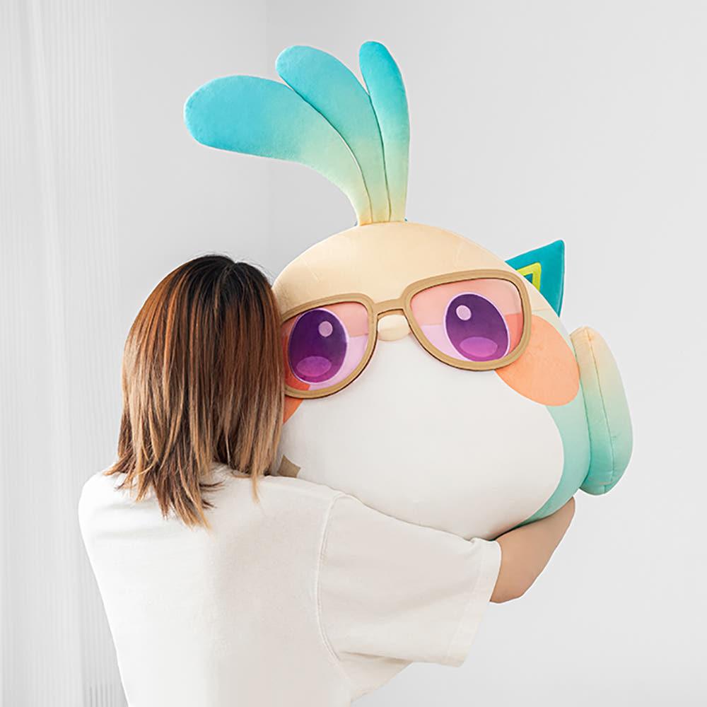 붕괴 스타레일 공식 굿즈 정품 빼미의 응접실 캐릭터 새 인형 쿠션 60cm 어벤츄린