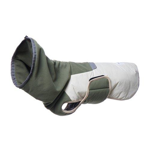 플리스워머패딩 올리브그린