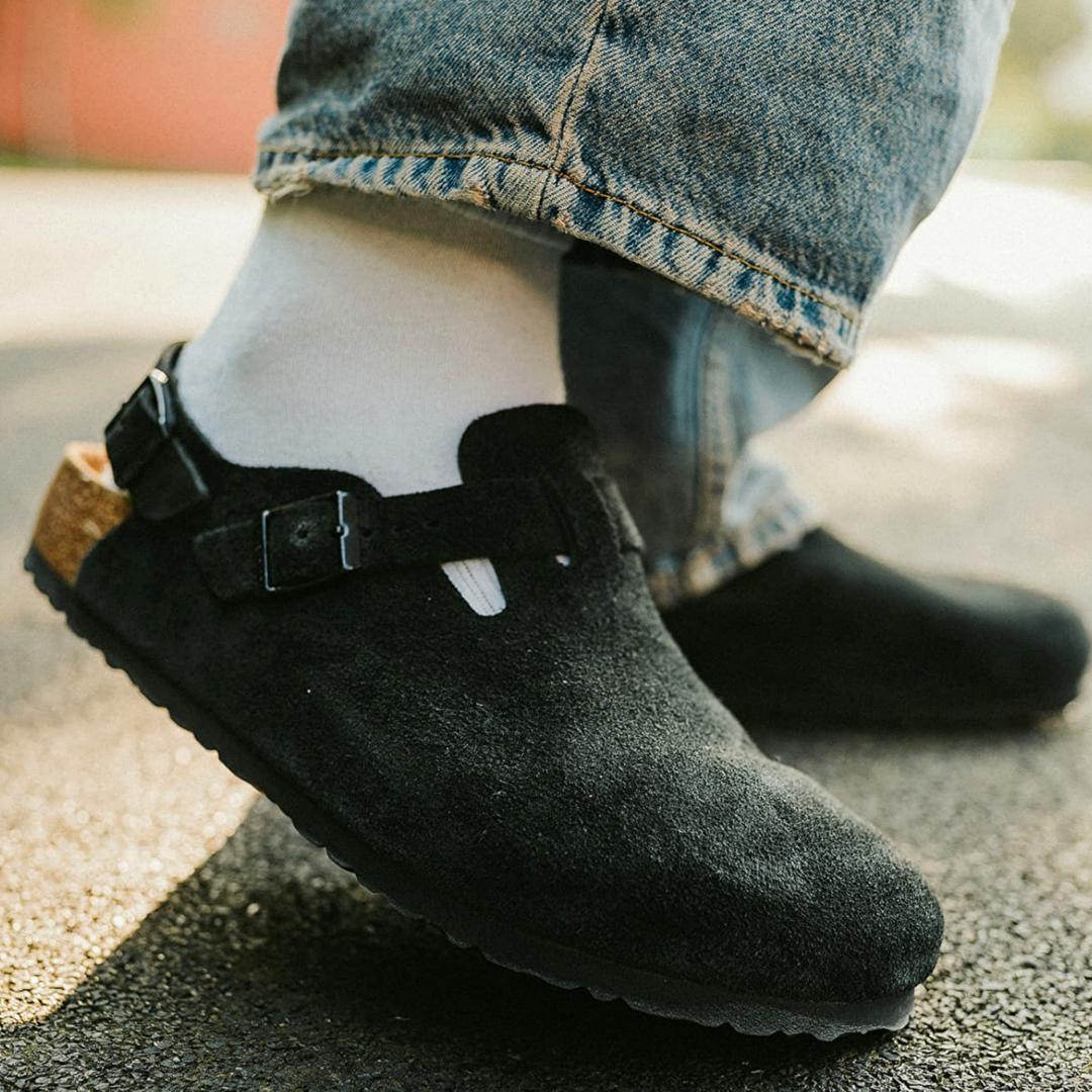 버켄스탁 남녀 토키오 스웨이드 블랙 1028337/1028348