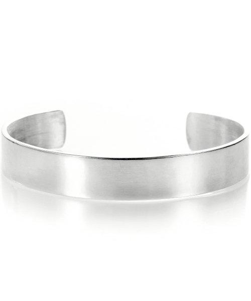 Cuff silver bangle