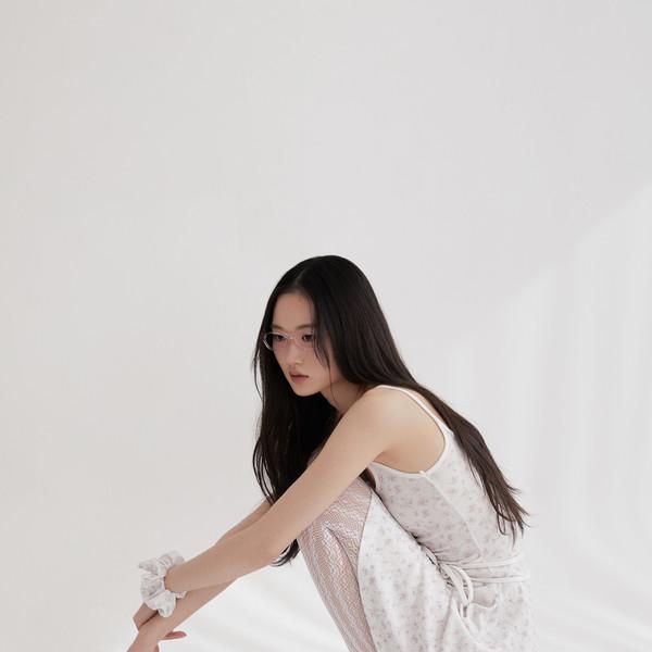 [예약배송 4/15] Flower strap mini dress (PINK)