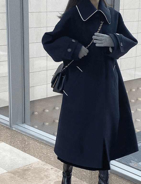 데이지 롱코트 (2color)