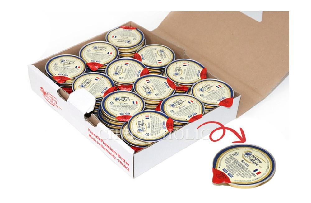 방탄커피용 이즈니 무염 포션버터 낱개 10g (30개) 아이스포장