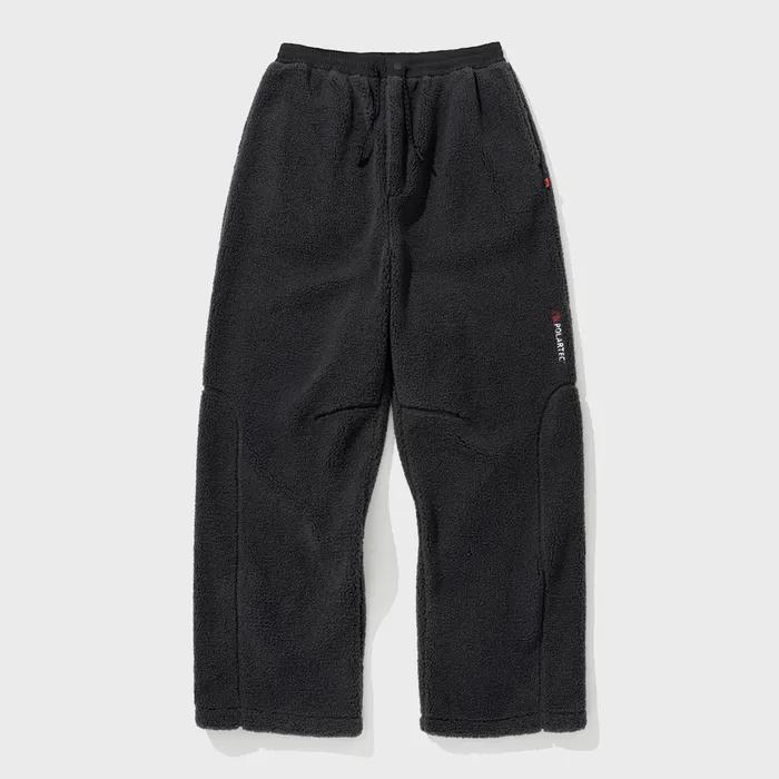 AE polartec fleece pants charcoal