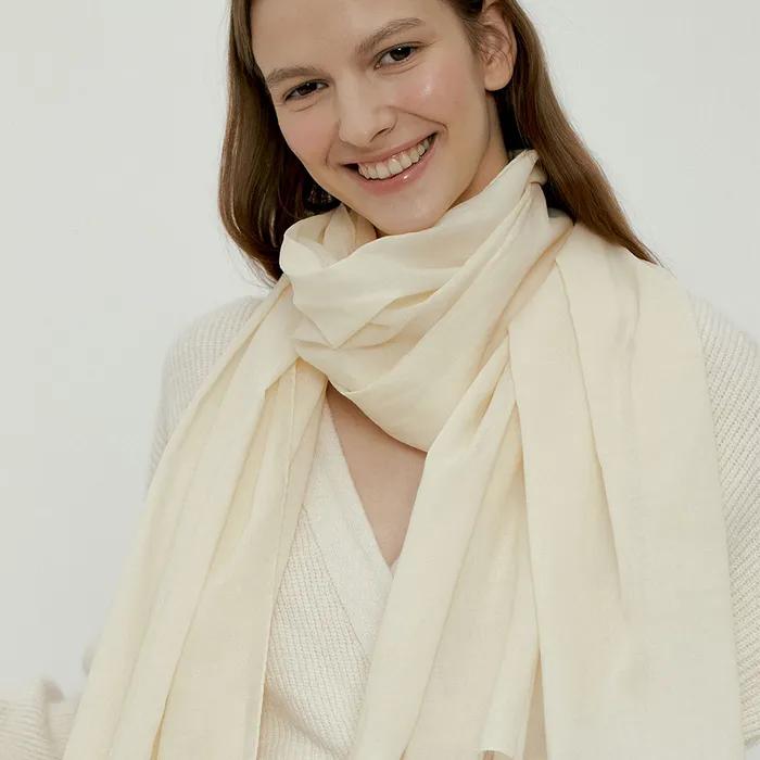 adela cotton scarf (4colors)