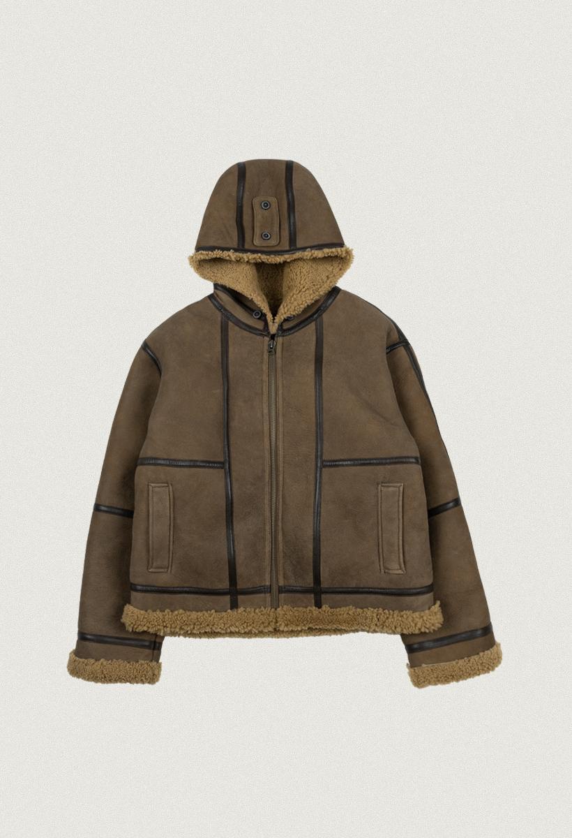 real sheep doubleface mustang jumper_Brown